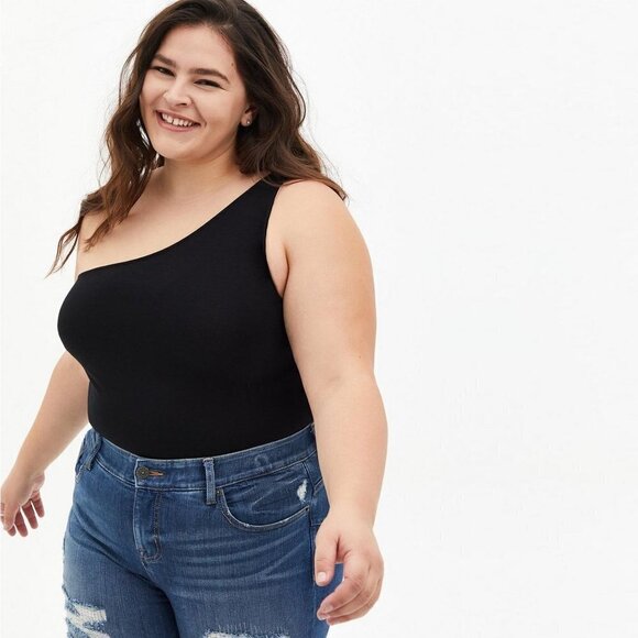TORRID | Foxy One Shoulder Top | Sz. 4X - Picture 1 of 7